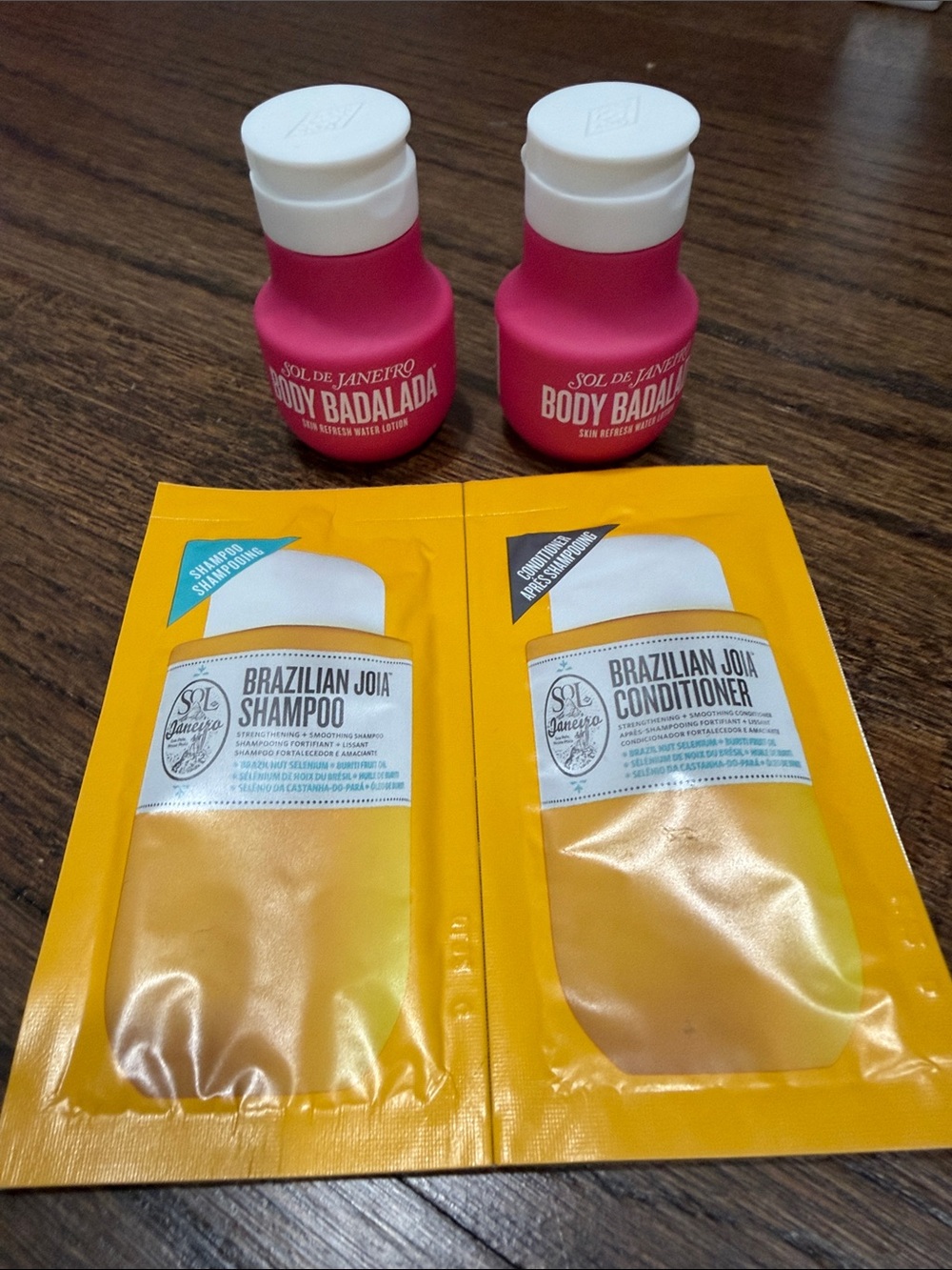 Sol de Janeiro Body Badalada Skin Refresh Water Lotion - set of 2 travel size